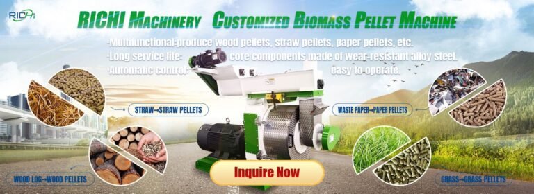 Utilizing Biomass Materials in Chemical Fertilizer Pellet Production