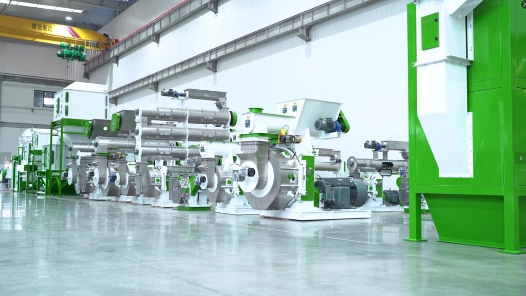 RICHI Machinery pellet mills configured for different feed production requirements